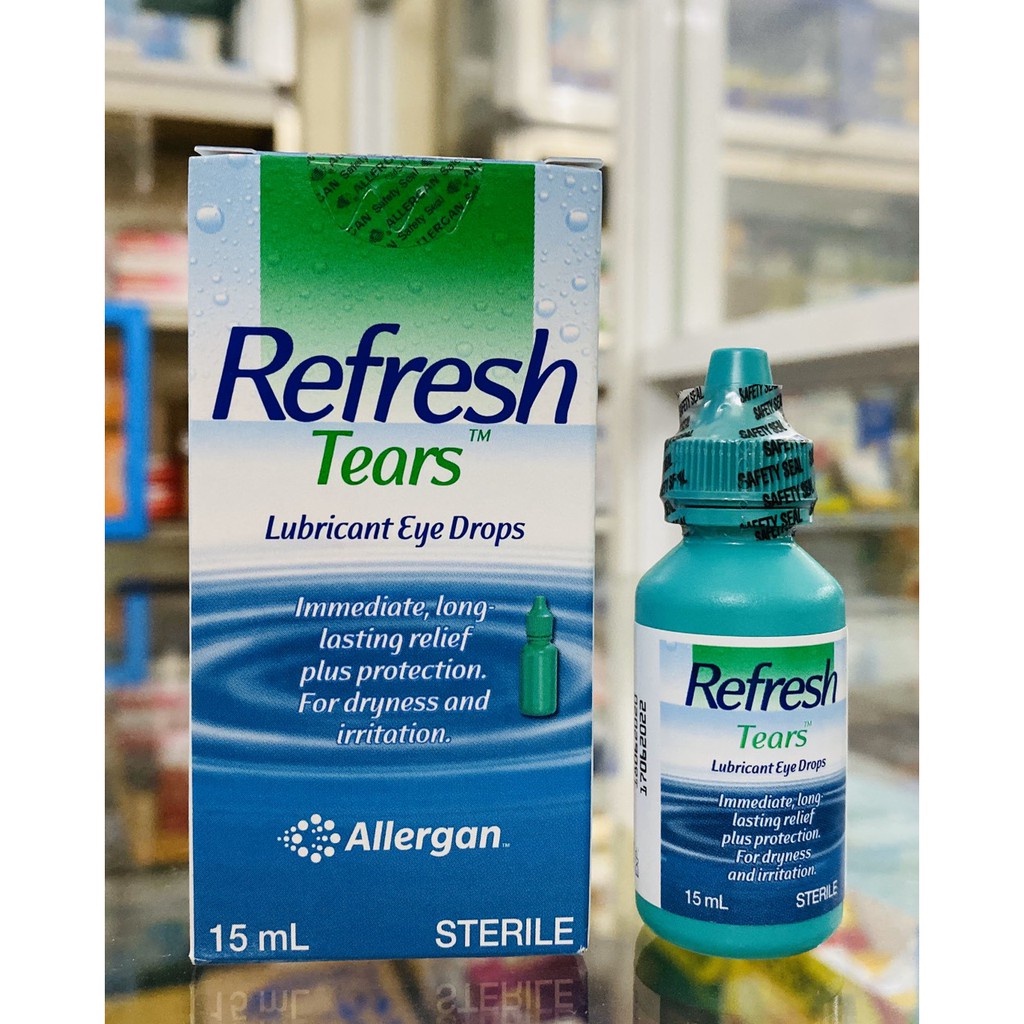 Nhỏ mắt Nước Mắt Nhân Tạo Refesh Tear Liquigel Allergan
