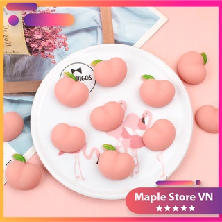 Quả đào silicon giảm stress siêu cute - đồ chơi, phụ kiện chụp ảnh, óp lưng