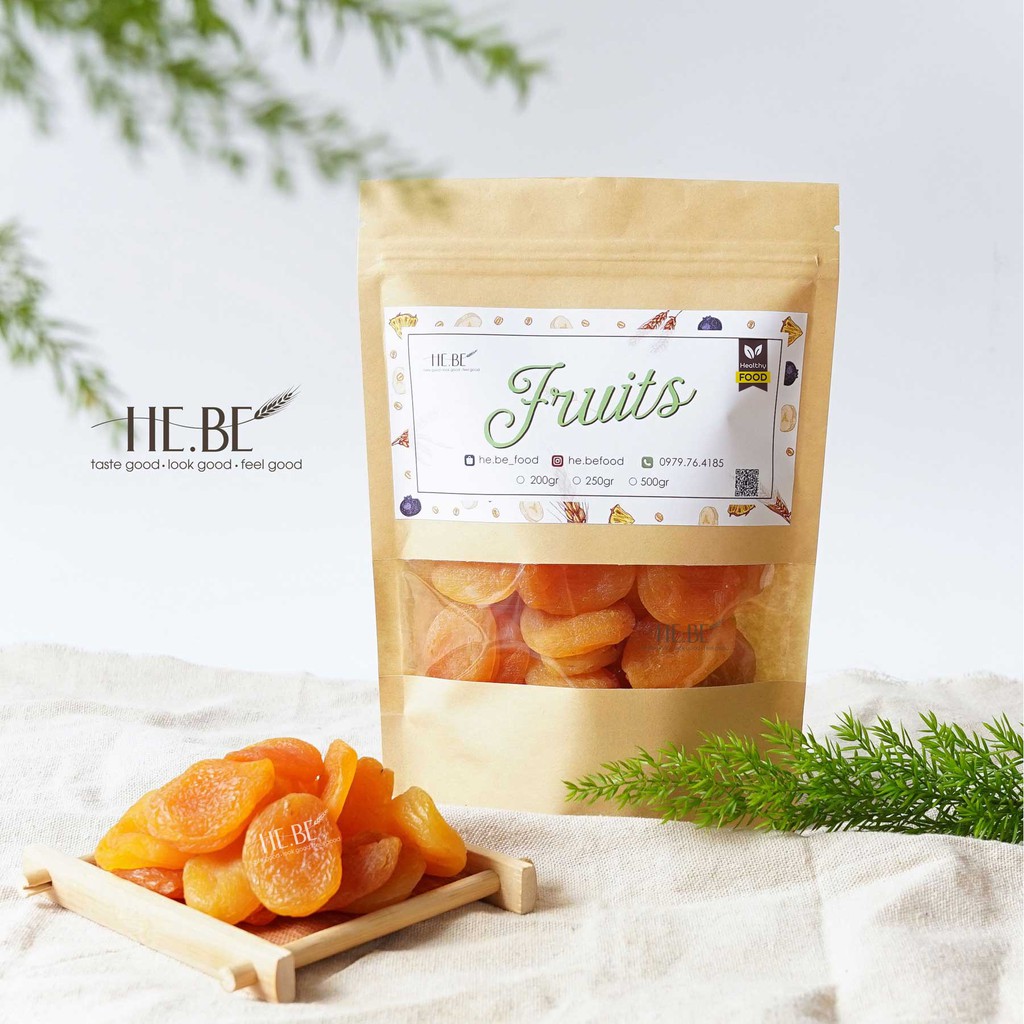 [Mã SKAMSALE06 giảm 10% tối đa 100K đơn 150K] Mơ Sấy Dẻo Thổ Nhĩ Kỳ Không Hạt by HEBE | BigBuy360 - bigbuy360.vn