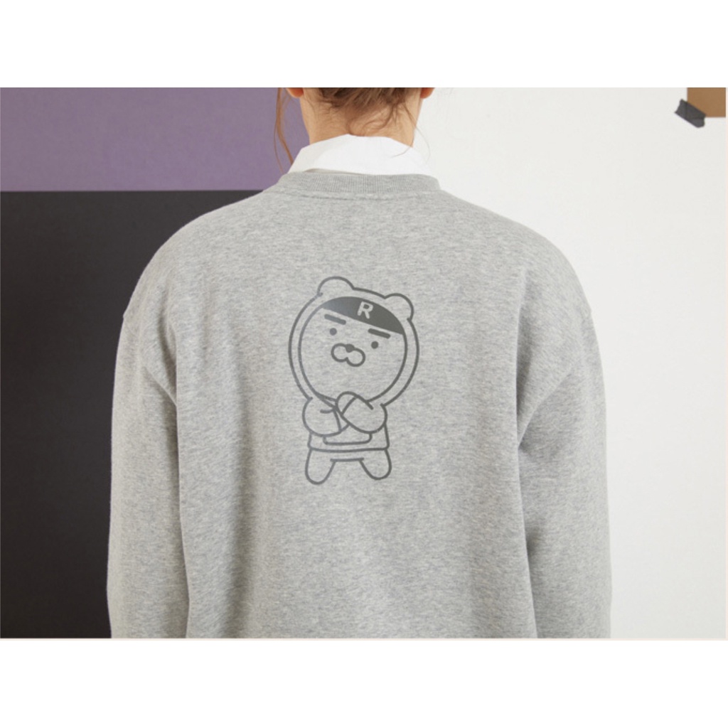 [ Siêu sale ngày Black Friday ⚡️] Áo sweater hoodie Kakao Korea Unisex màu grey - Hàng canh sale siêu hot | BigBuy360 - bigbuy360.vn