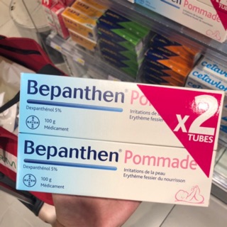 (HÀNG PHÁP NỘI ĐỊA) Kem trị hăm Bepanthen Pommade 100g