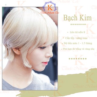 Thuốc nhuộm tóc BẠCH KIM Chenglovehairs, Chengloveshair, Chengloveshairs, Chenglovehair