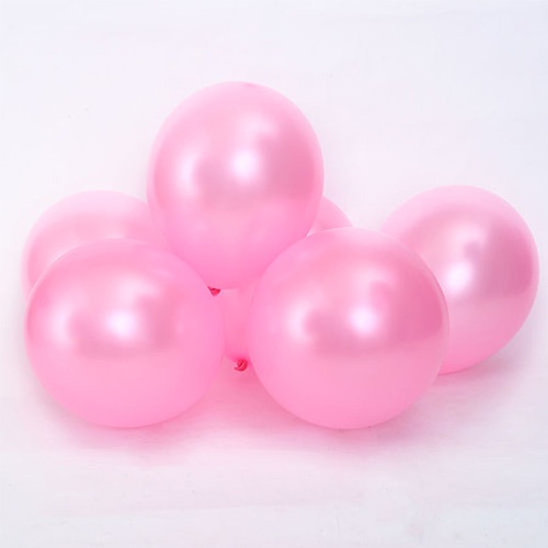 Combo 100 vỏ bóng size 10 inch 30cm MÀU HỒNG MS06