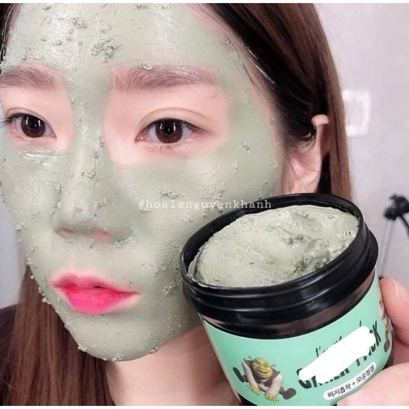 MẶT NẠ ĐẤT SÉT BẠC HÀ I’M THE REAL SHERK PACK ĐẮP NGHIỆN ĐỪNG KÊU EM 🤣🤣