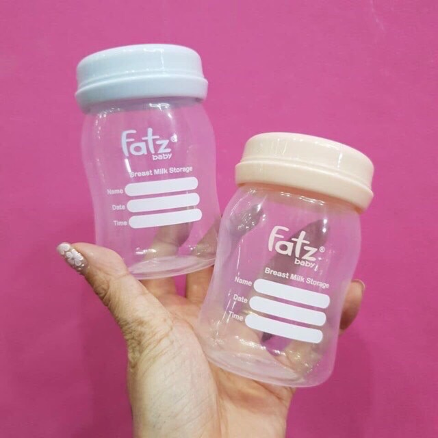 Bộ 3 bình trữ sữa 150ml cổ rộng Fatz Baby FB0120