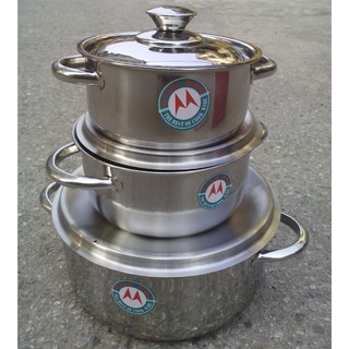 Bộ 3 nồi Inox Magic Mom