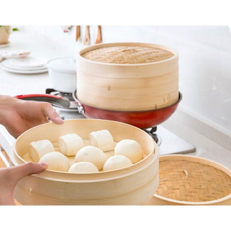 Xửng hấp bánh bao há cảo