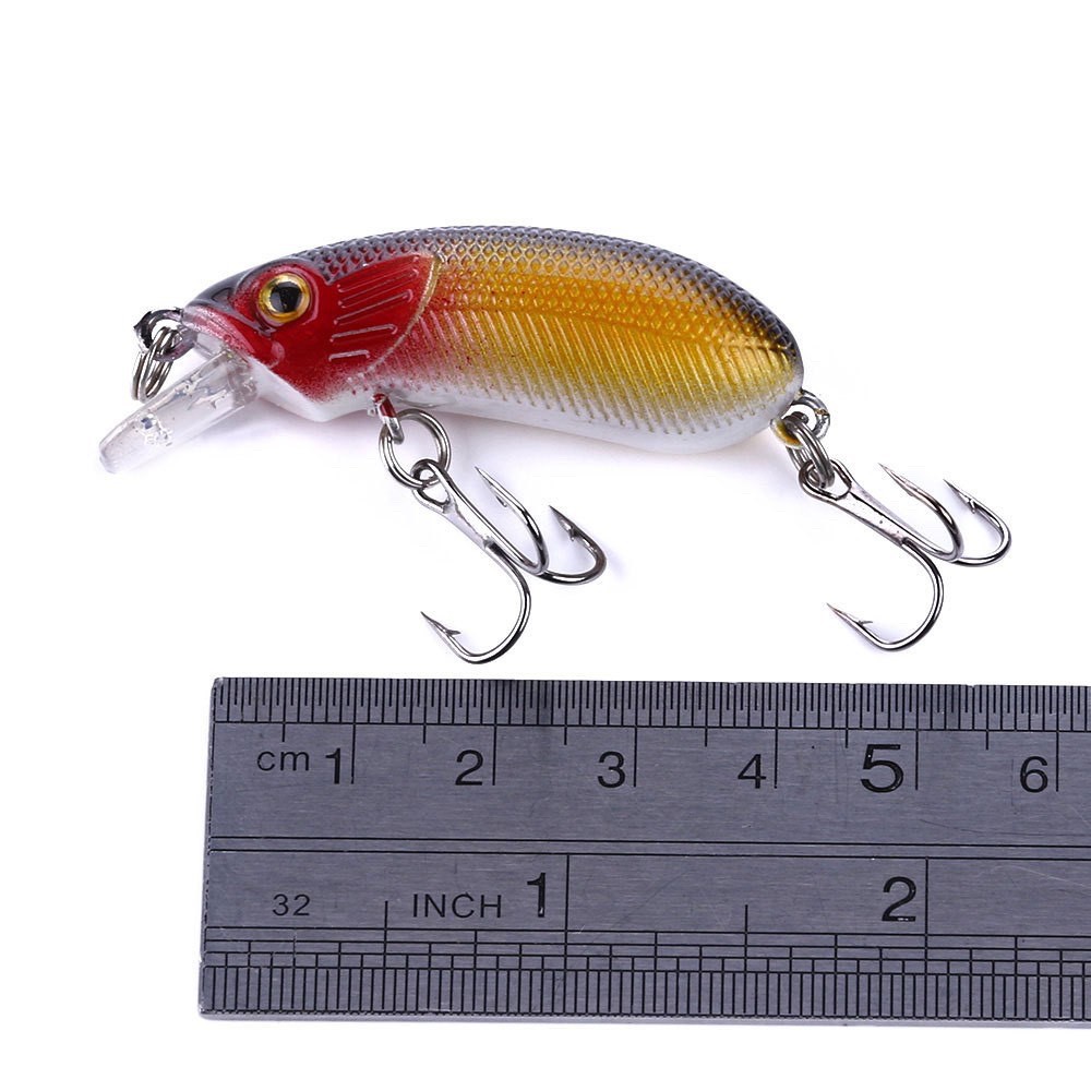 Mồi Lure 3D Dài 5cm Nặng 7gr THẾ GIỚI ĐỒ CÂU LURE 68 Mồi Câu Lure Cao Cấp S80