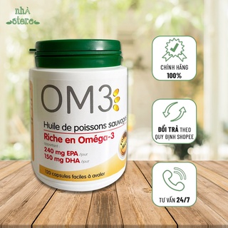 Dầu cá OM3 với Omega 3 được chiết xuất từ các loài cá thiên nhiên