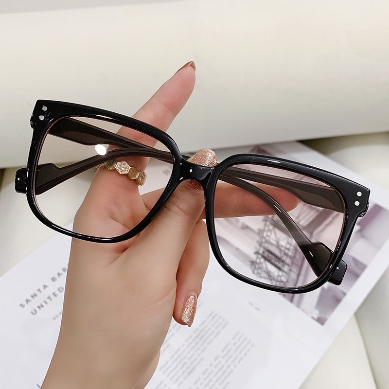 Kính râm mát nữ nam GM thời trang phong cách Hàn Quốc mới nhất chống tia UV gọng kính họa tiết 2 chấm cực xinh 244