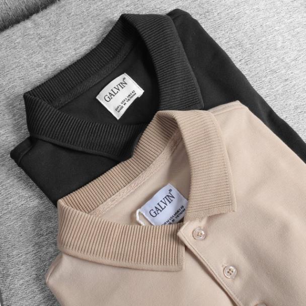 [Hàng Cao Cấp]Áo Polo nam Leo Vatino vải Cotton cá sấu dệt bo dày dặn chuẩn form áo thun cổ bẻ tay ngắn - Galvin | BigBuy360 - bigbuy360.vn