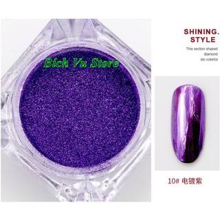 Bột tráng gương 1hu/3g chà móng tạo kiểu nail