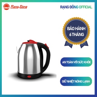 Ấm điện siêu tốc 1,8 lít Rạng Đông chính hãng model RD-AST18ST2 màu ngẫu nhiên