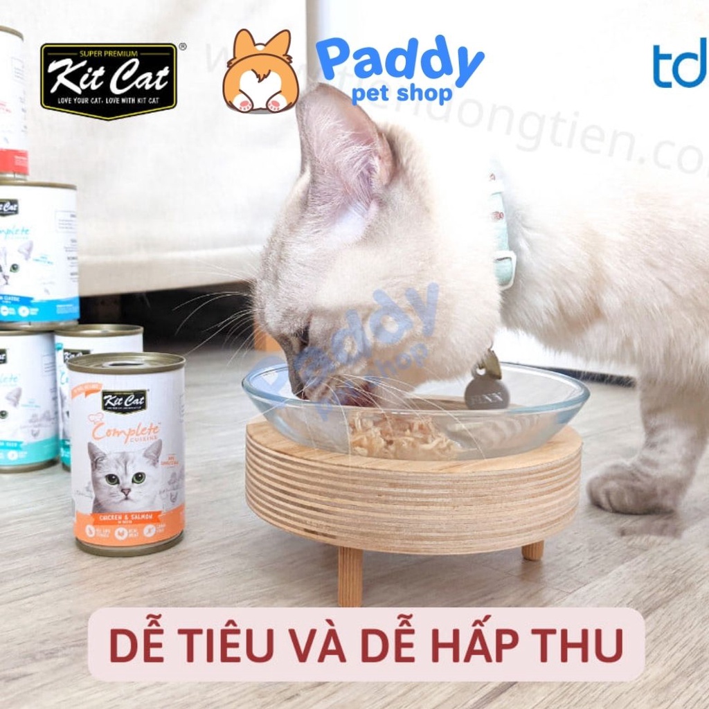 Pate Mèo Kit Cat Complete Cuisine (Lon 150g)