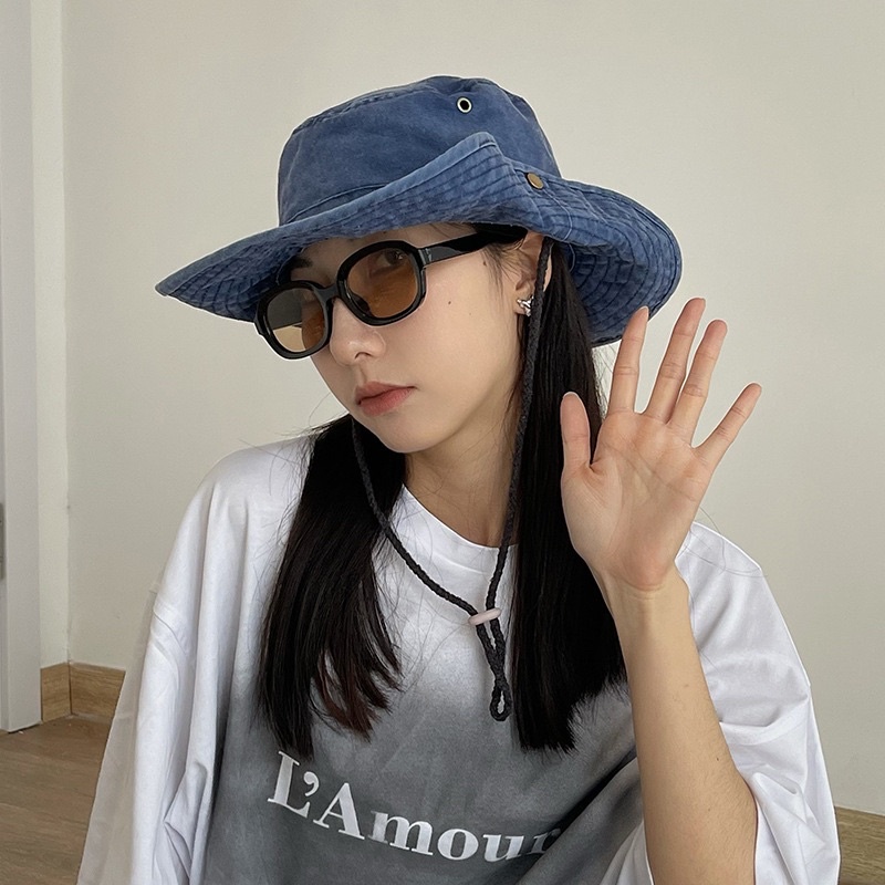 Mũ bucket/mũ cao bồi có dây