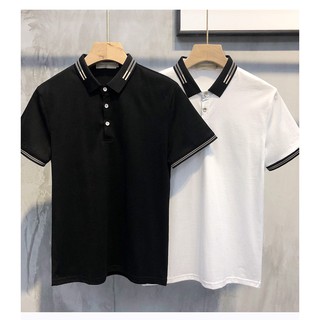Áo thun polo nam cổ bẻ giza vải cotton cá sấu, chuẩn form, lịch lãm g88 - clelegant