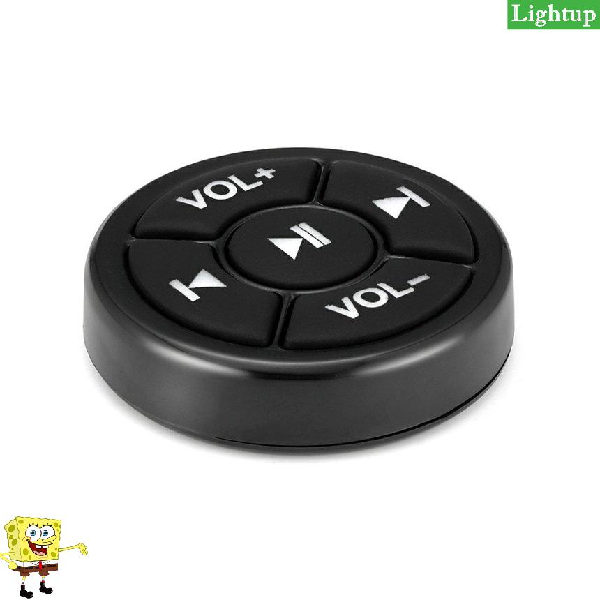 Wireless Media Button Remote Controller Car Motorcycle Bike Steering Wheel