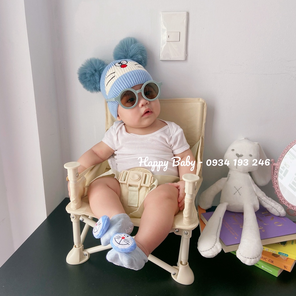 Mũ len cho bé trai, bé gái hình đoraemon cưng muốn xỉuuuu chuẩn hàng loại 1