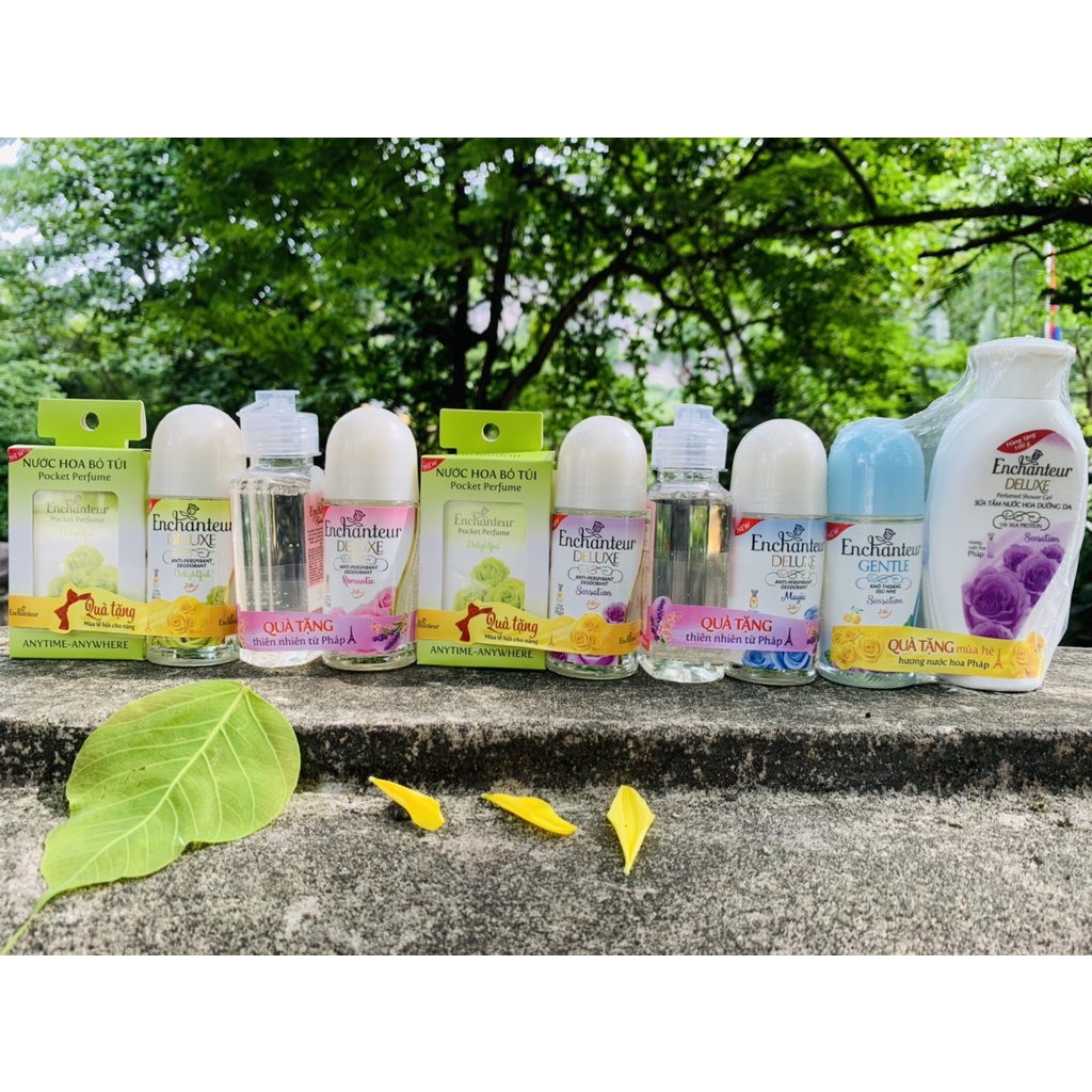 LĂN KHỬ MÙI HƯƠNG NƯỚC HOA ENCHANTEUR 50ml
