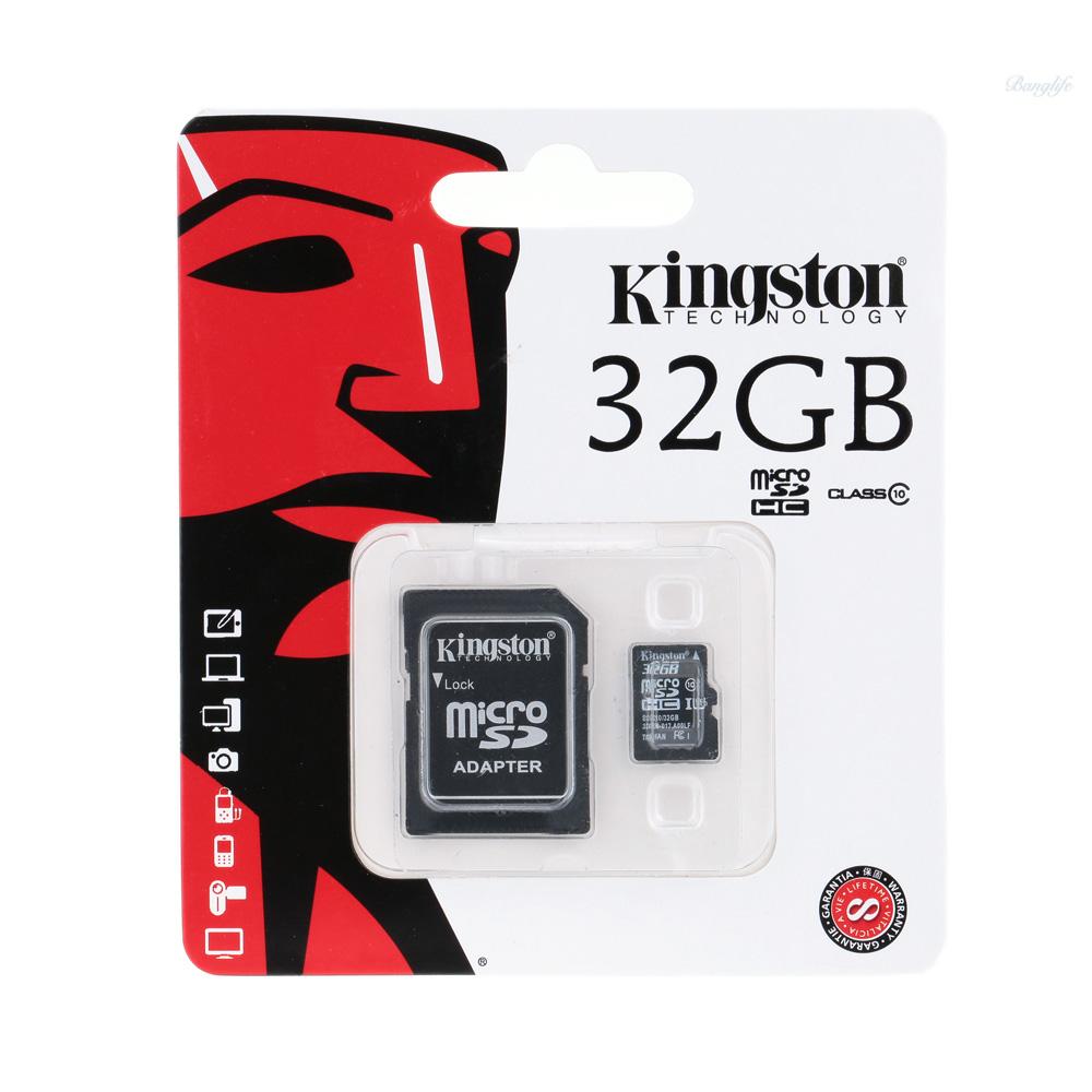 Thẻ Nhớ Kingston Class 10 8gb 16gb 32gb 64gb Microsd Tf 48mb / S Maximal