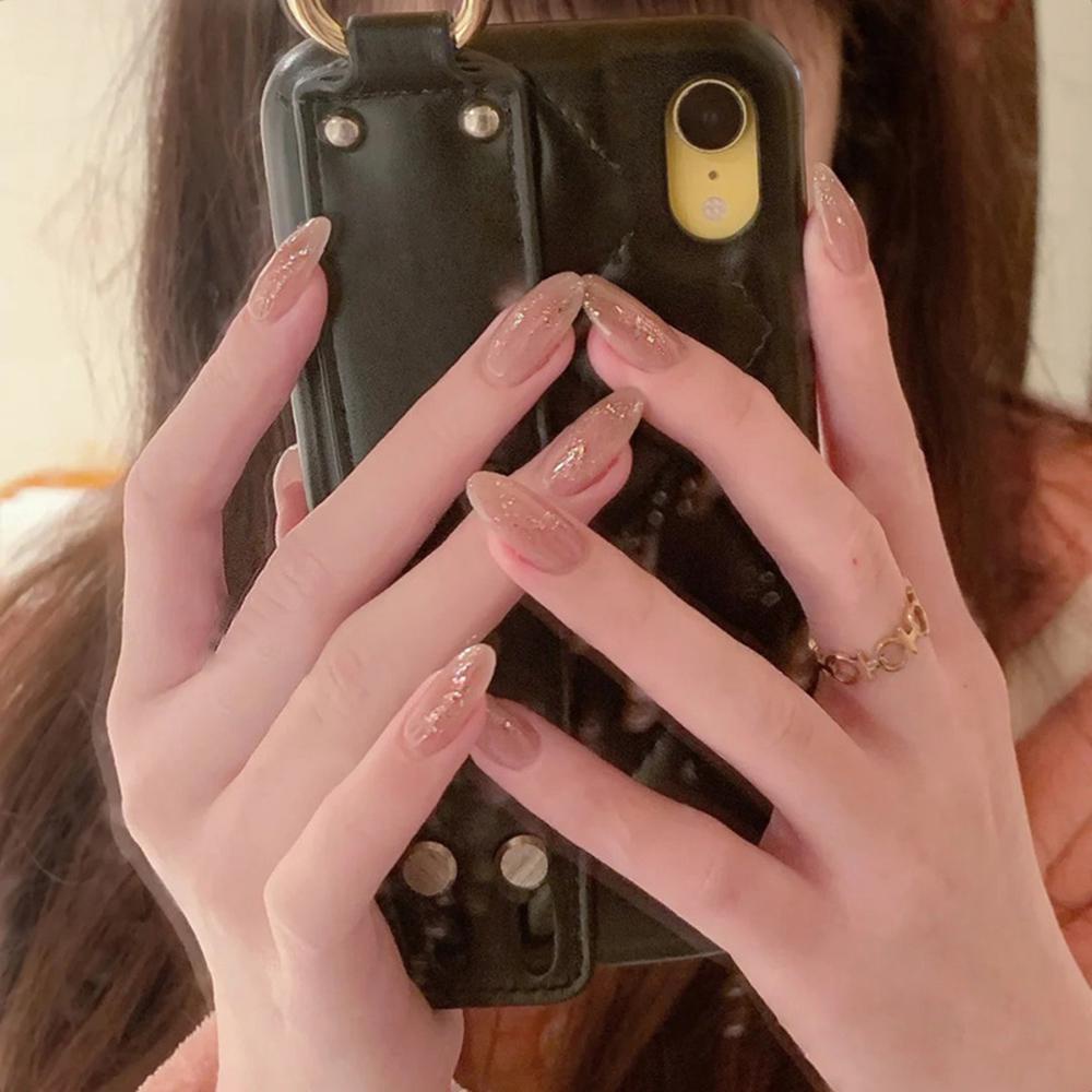 OKDEALS Hộp 24 Móng Tay Giả Có Thể Tháo Rời Tiện Dụng