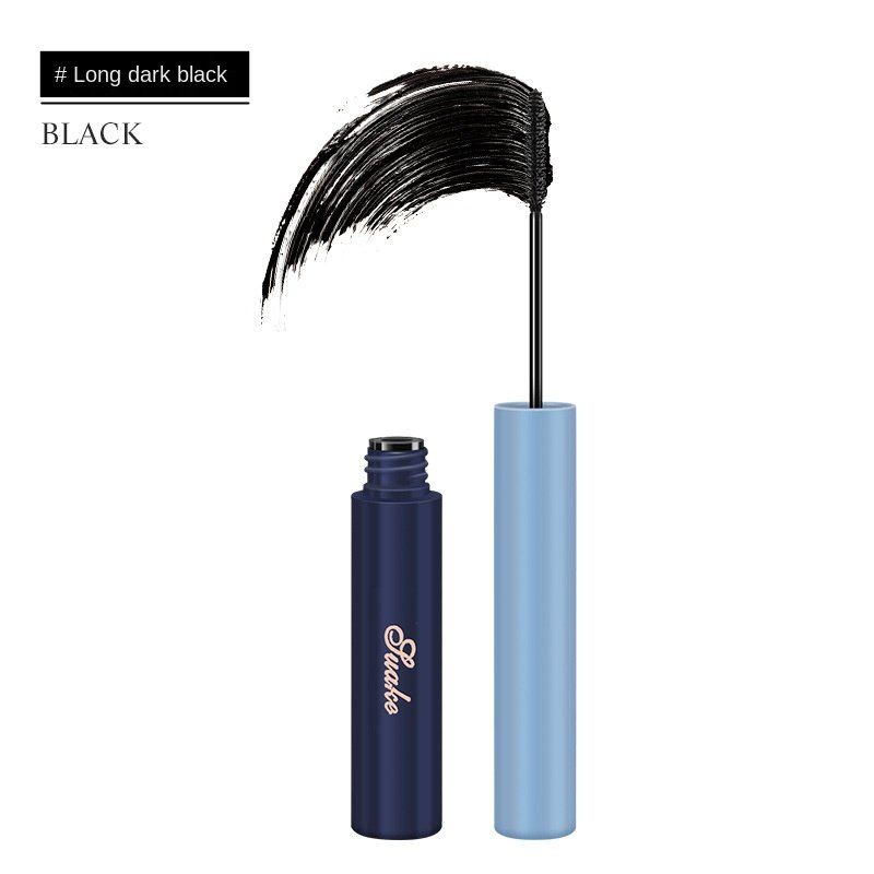 Mascara Suake Xanh Đầu Cọ Mảnh Chuốt Mi Cong Dài Không Thấm Nước