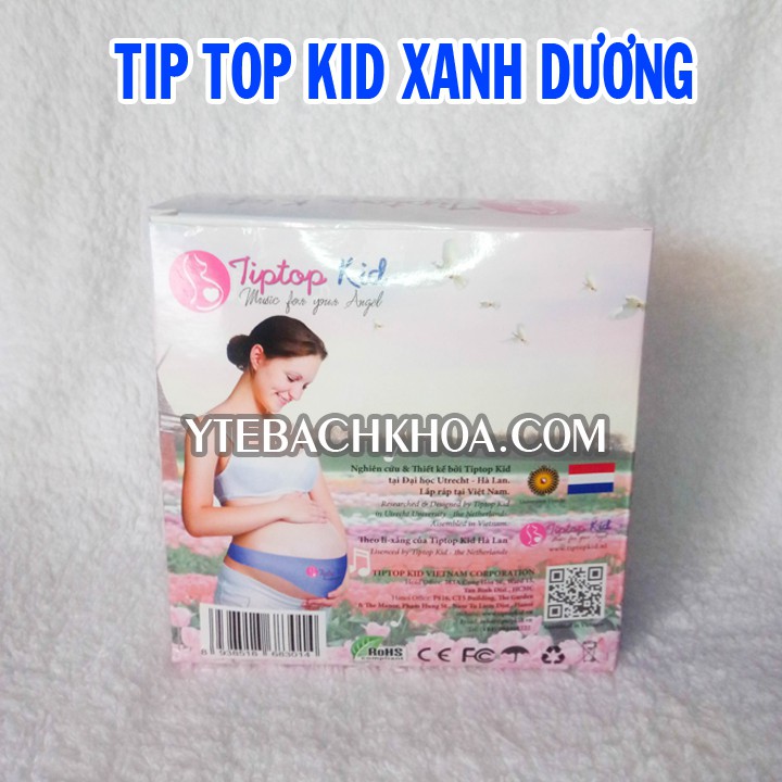 [TẶNG] TAI NGHE THAI NHI TIPTOP KID MUSIC MÀU XANH DƯƠNG (TẶNG TAI NGHE SAMSUNG AKG SIÊU HAY CHO MẸ)