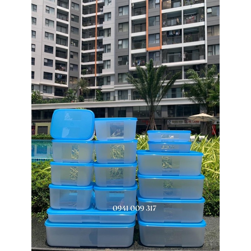 Tupperware Bộ hộp trữ đông Freezermate 16 hộp Jumbo set