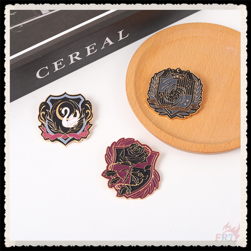 ★ Ghim Cài Áo Đồng Phục JK ★ 1 Huy Hiệu Gài Áo Hình Thiên Nga, Thỏ, Hoa Hồng Vintage