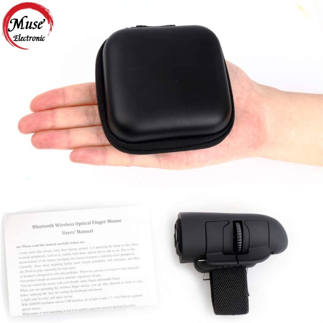 Chuột bluetooth Không Dây Đeo Ngón Tay Mini Tiện Dụng Cho Đi Du Lịch (Mô Hình bluetooth)