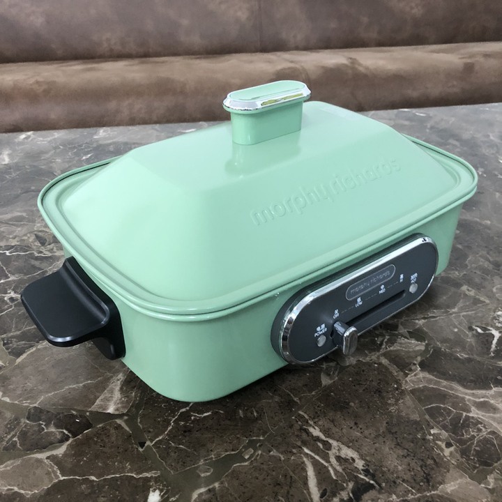 Bộ nồi lẩu nướng đa năng 3 trong 1 cao cấp Morphy Richards MR9088, 1400W - HÀNG CHÍNH HÃNG Bảo hành 1 NĂM