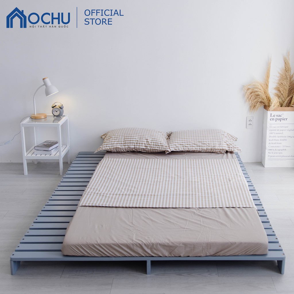 Giường Ngủ Pallet Gỗ Thông OCHU - Pallet Bed - Grey | BigBuy360 - bigbuy360.vn