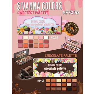 Phấn mắt Sivanna Colors Palette HF7006