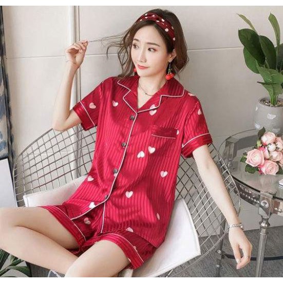 [Hàng Đẹp] Bộ Ngủ Mặc Nhà Pyjama Quần Đùi Áo Cộc Tay Cho Nữ. Họa Tiết Đẹp, Bo Viền - TIM. | BigBuy360 - bigbuy360.vn