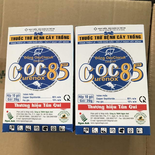 Coc85 Thuốc diệt nấm, trừ bệnh cho cây