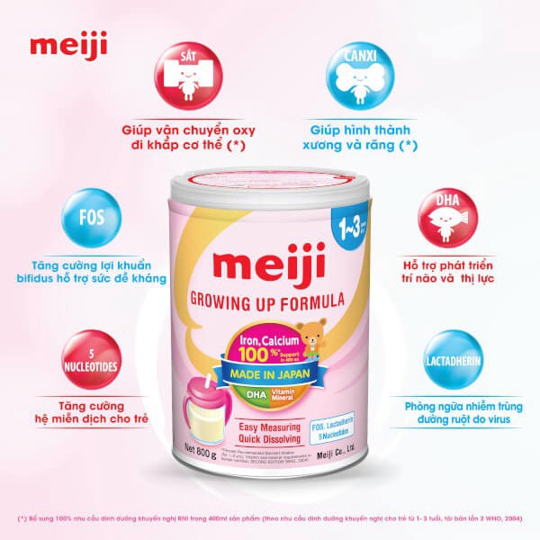 [ Date 10/24 ]Sữa Bột Meiji Nhập Khẩu Số 1 Lon 800g