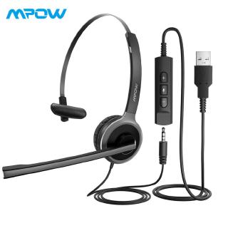 Tai Nghe Chụp Tai Mpow Bh323 Jack 3.5mm Cao Cấp