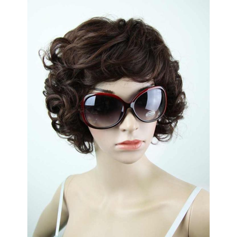 Tóc giả nữ trung niên 9013 😍FREESHIP😍 Tóc giả trung niên xoăn, tóc trung niên, tặng lưới chụp