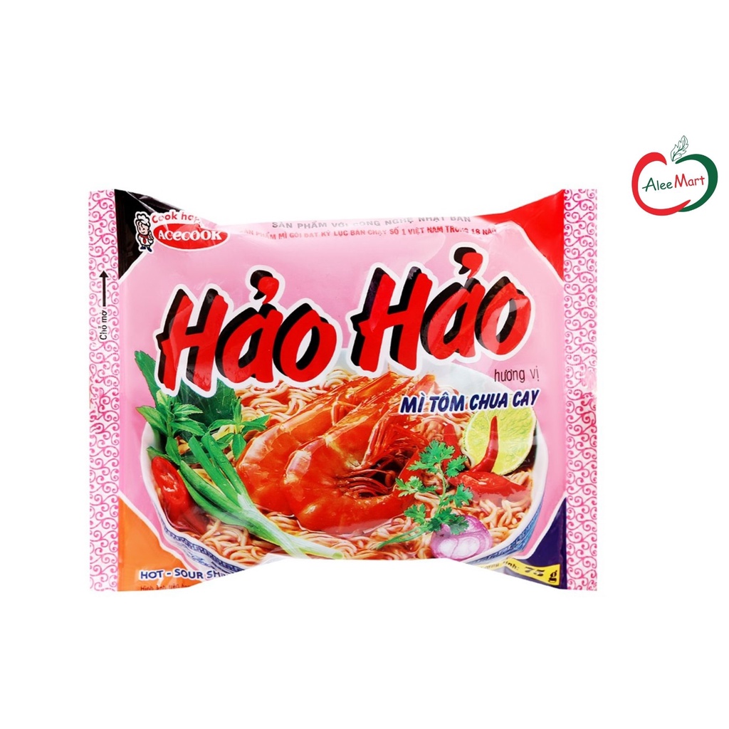 Mì Hảo Hảo Tôm Chua Cay Gói 75gr