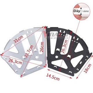 BẢN LỀ TỦ GIẦY THÉP ( Bộ 2 Cái )