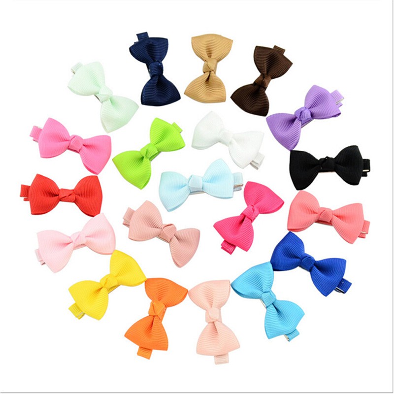 Set 20 kẹp tóc nơ xinh xắn dành cho bé gái
