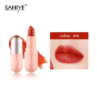 Son nhung SANIYE K1139 nhỏ nhắn với 6 màu tùy chọn quyến rũ cho nữ 10g