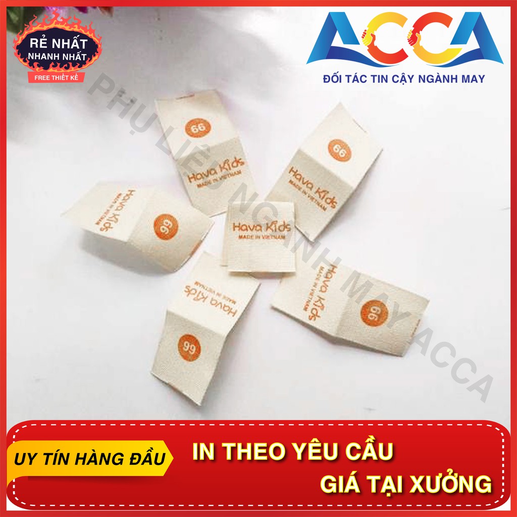 3.000 CÁI NHÃN COTTON _IN NHÃN COTTON_IN MÁC QUẦN ÁO THEO YÊU CẦU_IN ĐẸP, SẮC NÉT_LABEL247.VN