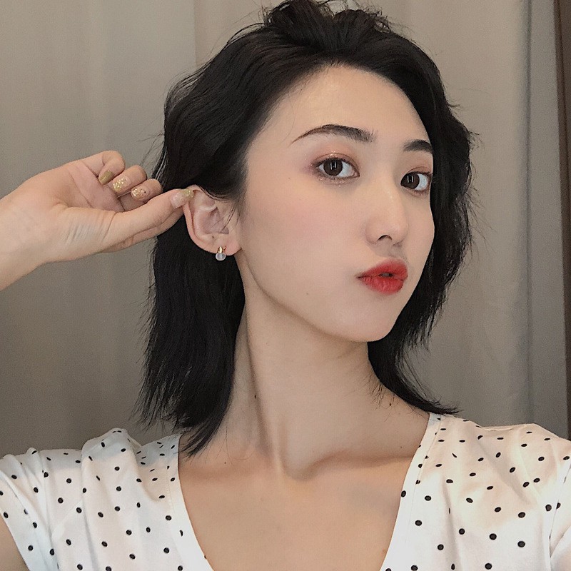 Bông Tai Hình Bóng Đèn Sáng Tạo Phong Cách Hàn Quốc A603