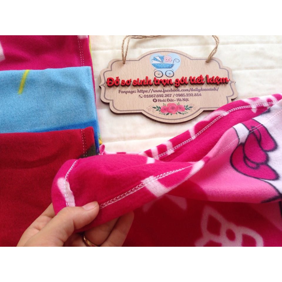 Chăn lót nỉ cho bé sơ sinh tã cho bé