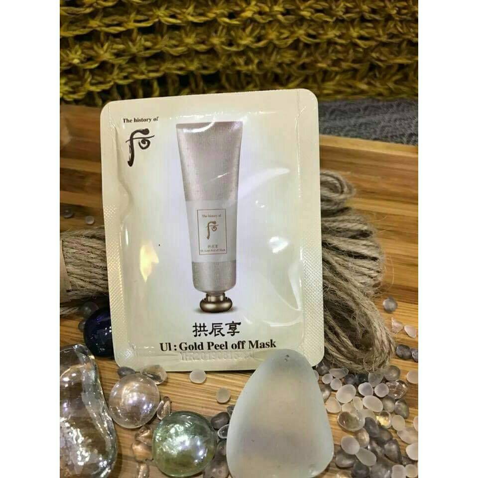FOLLOW 33K – 14H ngày 19/12 - Set 5 Mặt nạ vàng 24k dạng gel lột Whoo