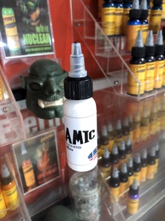 Mực xăm hình Dynamic mầu trắng 30ml
