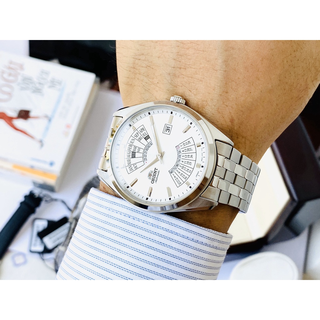Đồng hồ nam  ORIENT LỊCH VẠN NIÊN  RA-BA0004S00C chính hãng