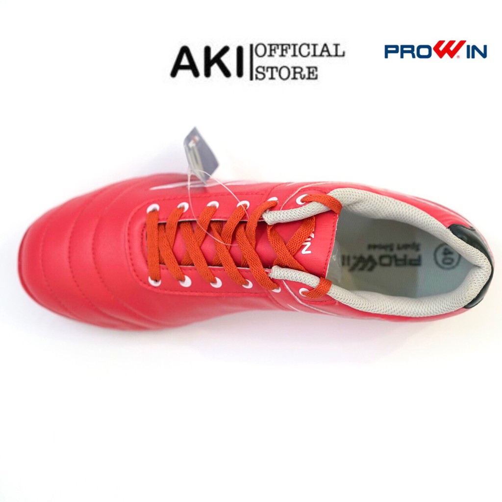 Giày đá banh cỏ nhân tạo Prowin S50 Đỏ thể thao nam chính hãng chất lượng - PS004