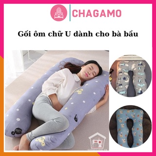 Gối ôm gối bầu chữ u dáng dài dành cho bà bầu ảnh thật đổ buôn giá tốt